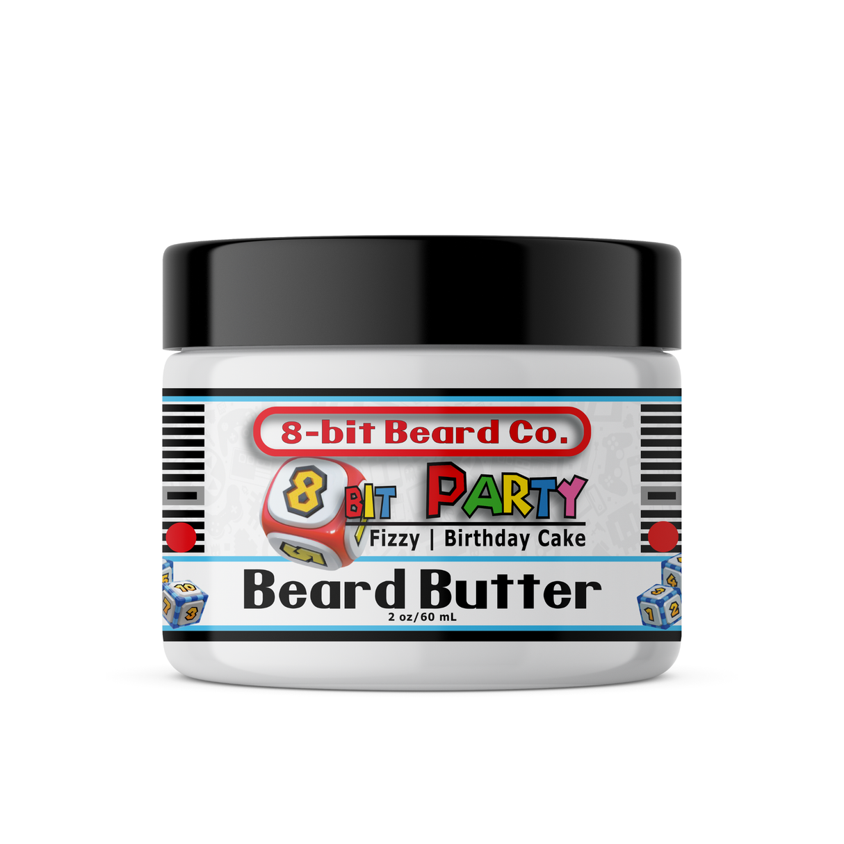 8bit Party | Beard Butter - Fizzy Birthday Cake