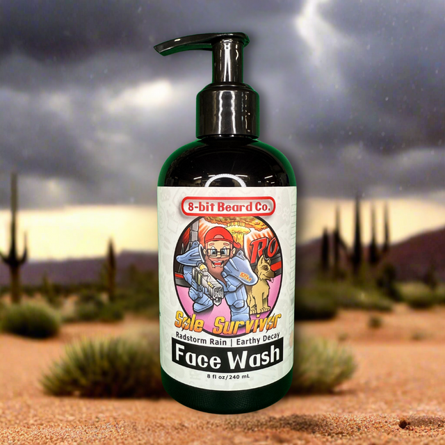 Sole Survivor | Activated Charcoal Face Wash (Limited) - Radstorm Rain, Earthy Decay