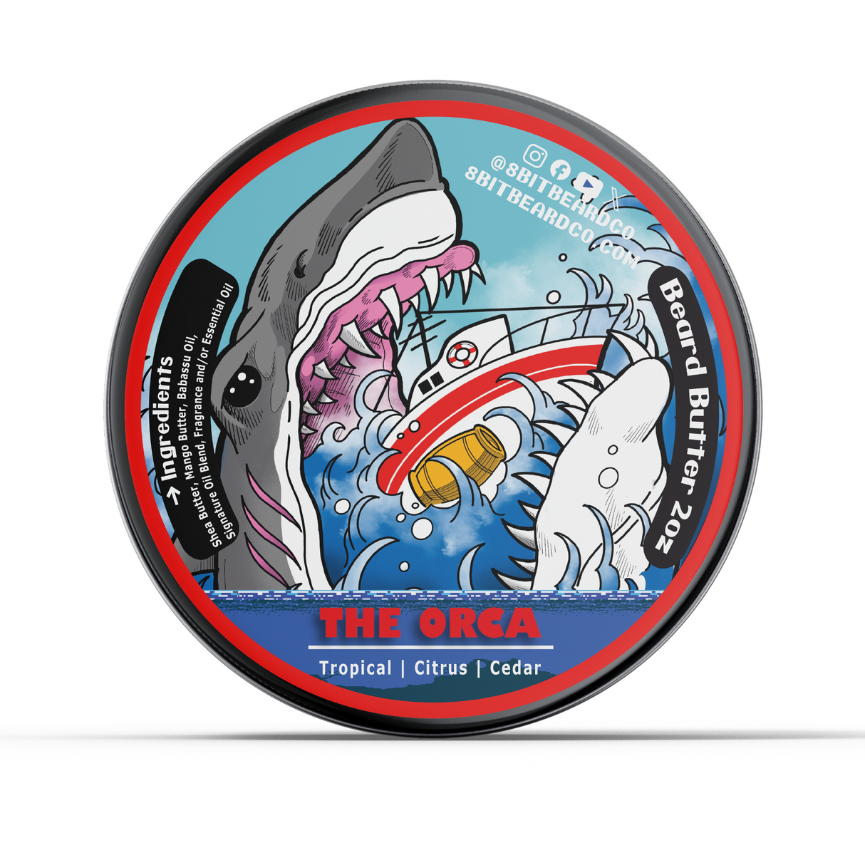 The ORCA | Beard Butter (Limited) - Tropical, Citrus, Cedar