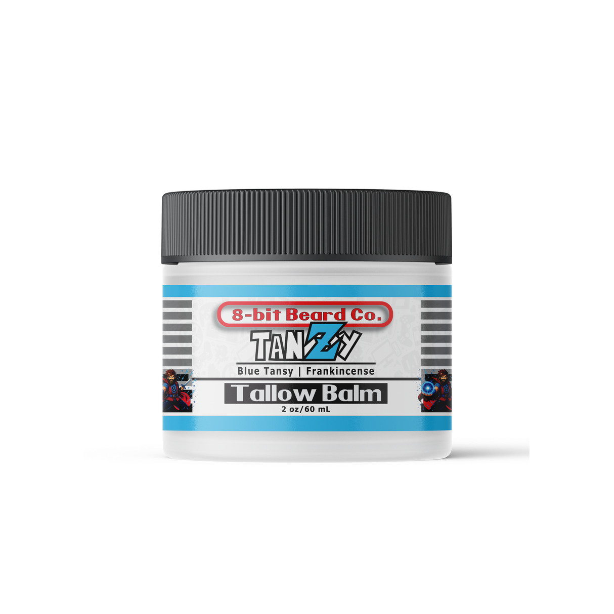TanZy | Tallow Balm - Blue Tansy, Sweet Orange, Frankincense