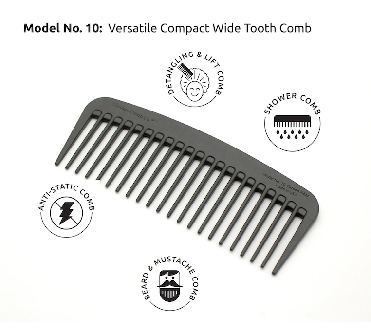 Model 10 | Carbon Fiber Comb
