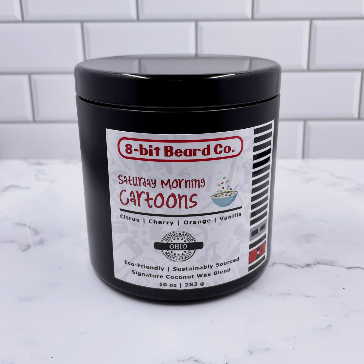 Saturday Morning Cartoons | Candle 10 oz - Citrus, Cherry, Orange, Cereal