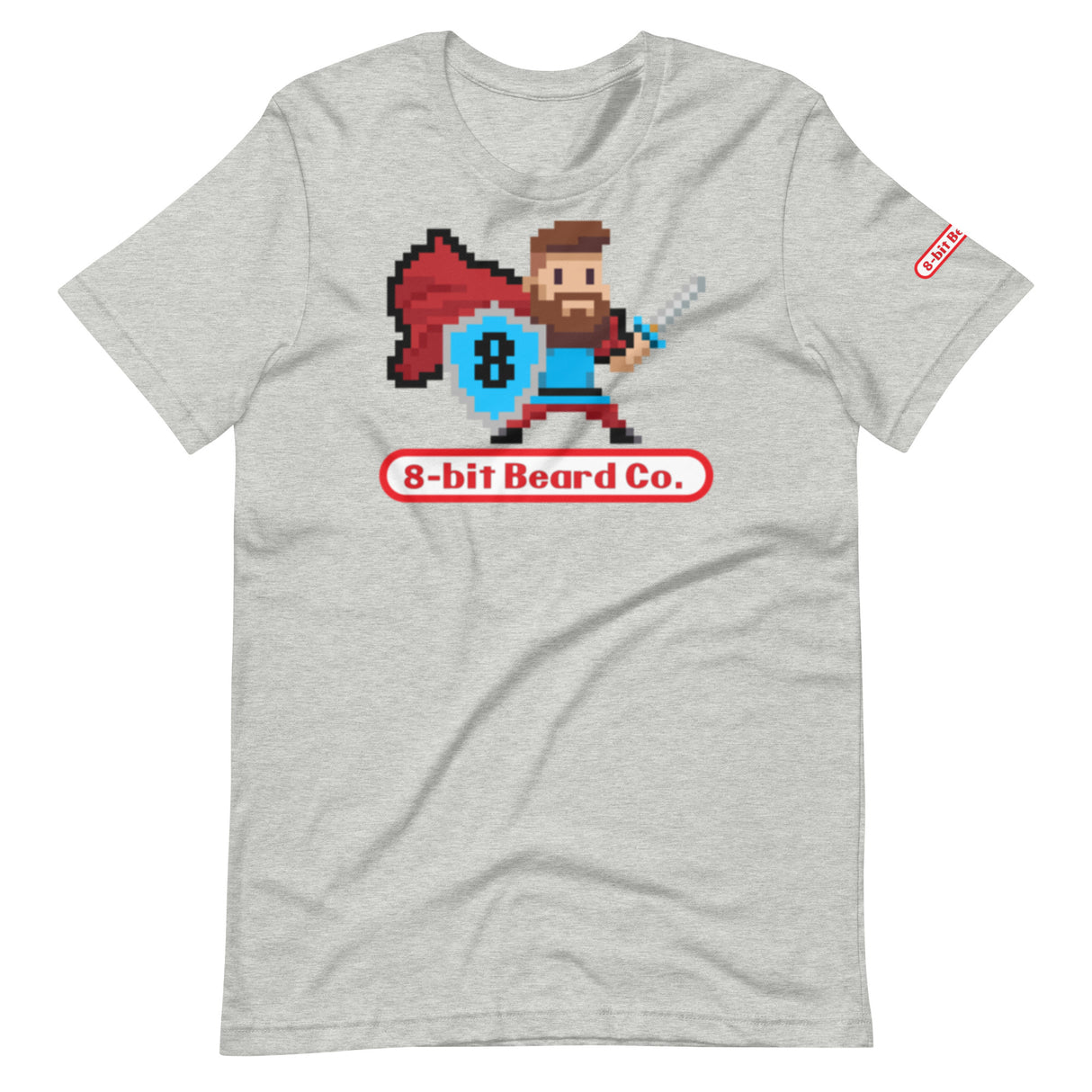 8bit Tee | Front Large Logo w/ sleeve logo
