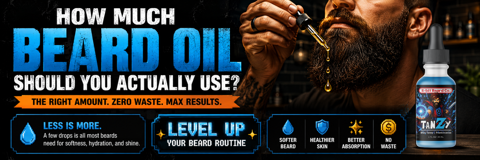 How Much Beard Oil Should You Actually Use?