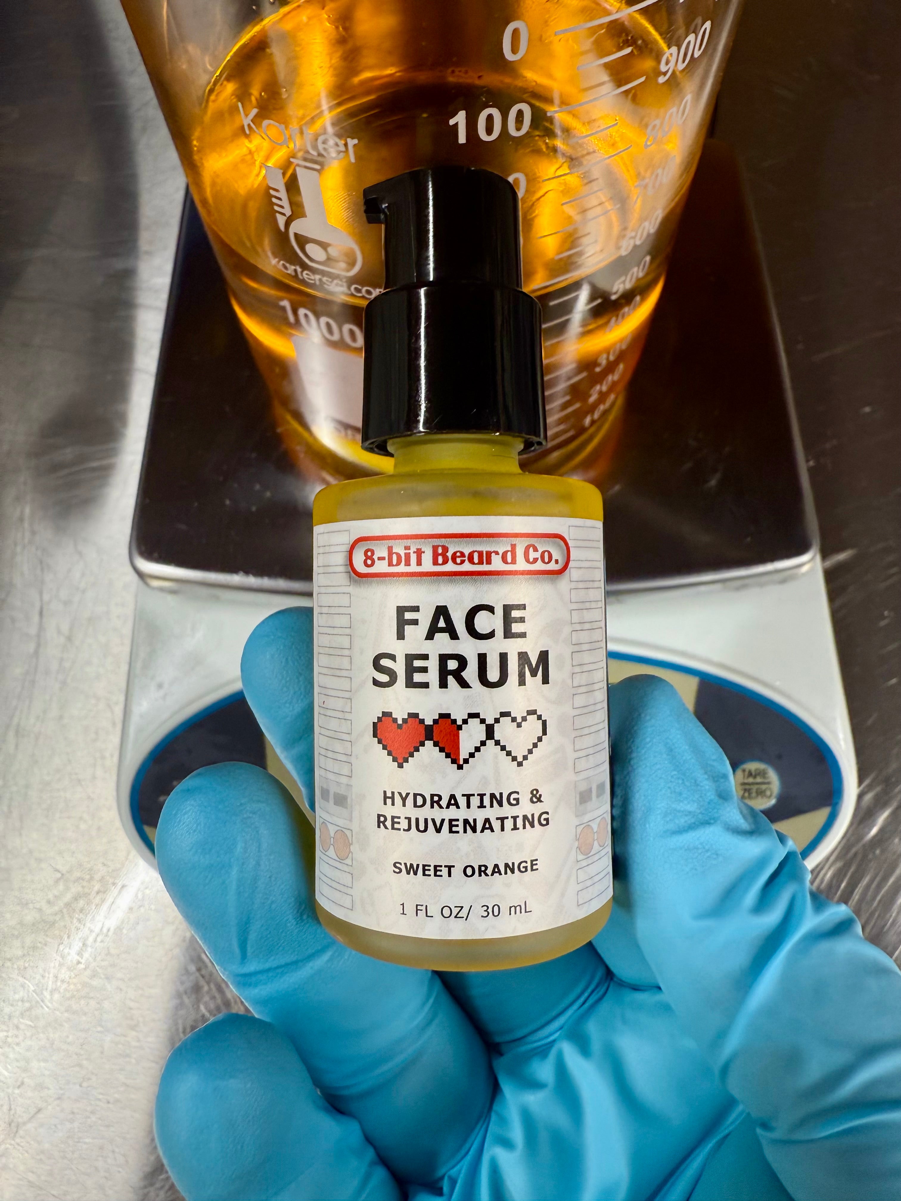 Face Serum | Lightweight Hydration - Sweet Orange – 8bit Beard Co.