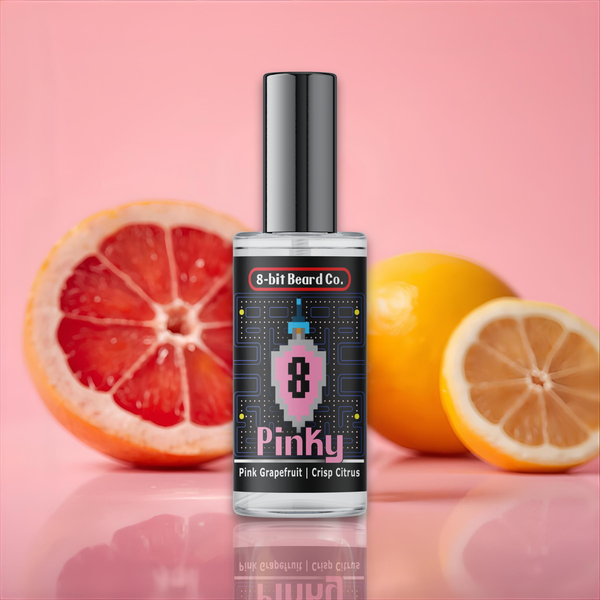 Pinky Parfum | Citrus Grapefruit Cologne | 8bit Beard Co.