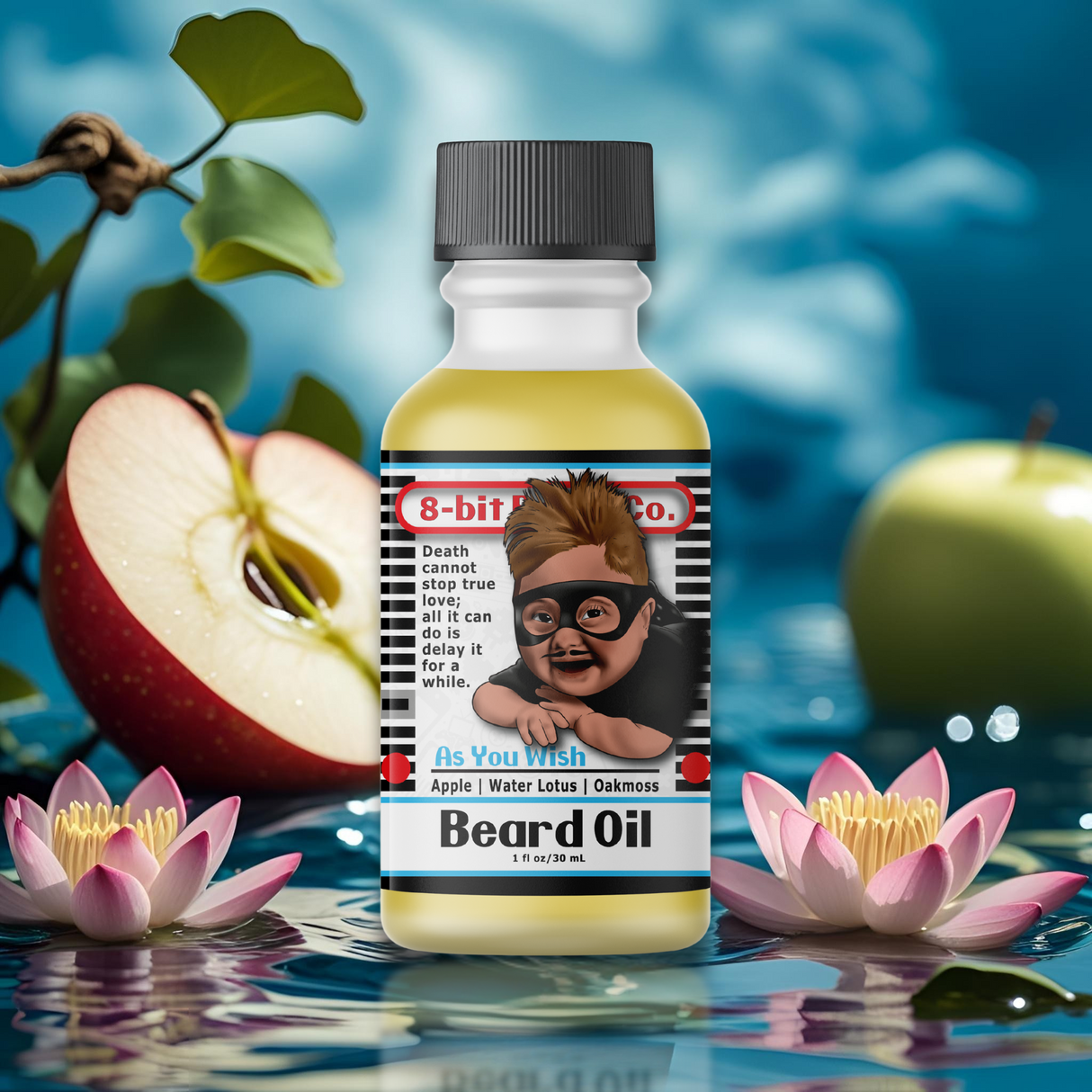 As You Wish | Beard Oil (Charity/Limited) - Apple, Water Lotus, Oakmoss
