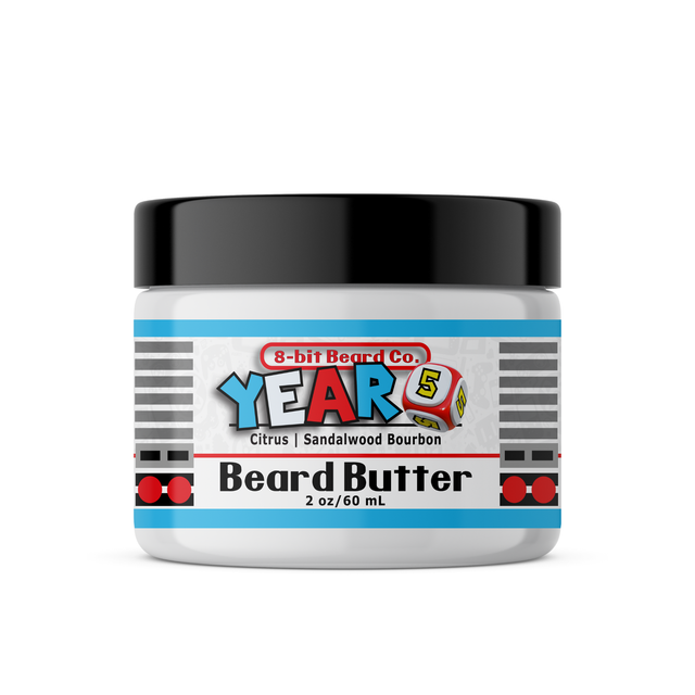 Year 5 | Beard Butter (Limited) - Citrus, Sandalwood Bourbon – 8bit ...