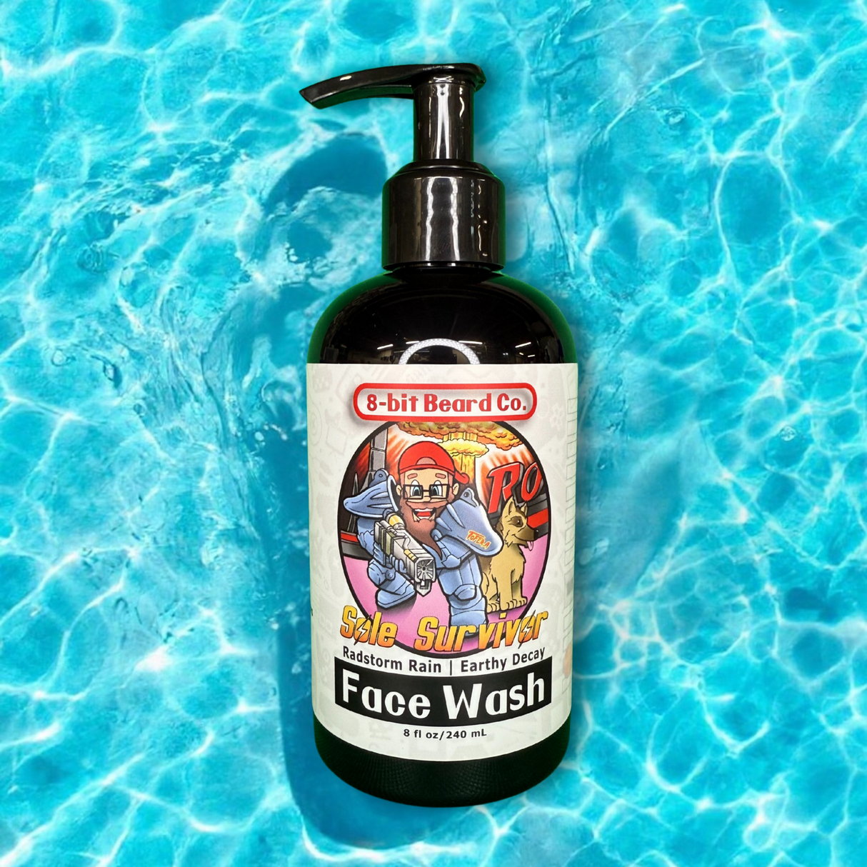 Sole Survivor | Activated Charcoal Face Wash (Limited) - Radstorm Rain, Earthy Decay