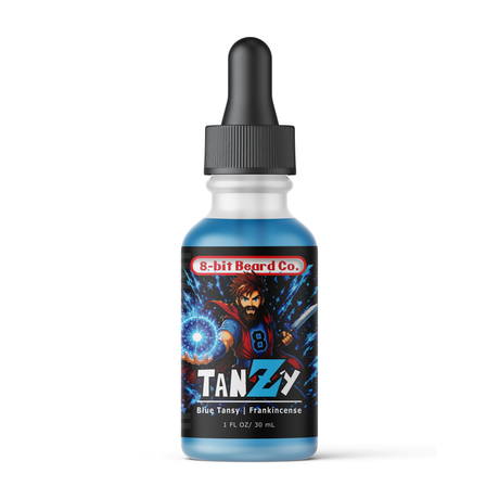 TanZy | Beard Oil - Blue Tansy, Sweet Orange, Frankincense