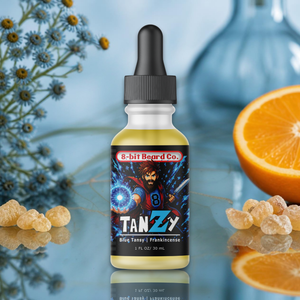 TanZy | Beard Oil - Blue Tansy, Sweet Orange, Frankincense
