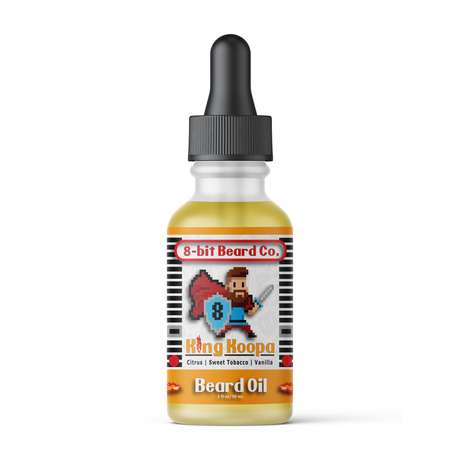 King Koopa | Beard Oil - Citrus, Sweet Tobacco, Vanilla