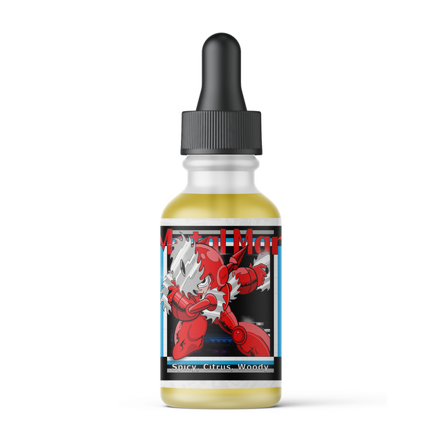 Metal Man | Beard Oil (Limited) - Cranberry, Saffron, Red Wood