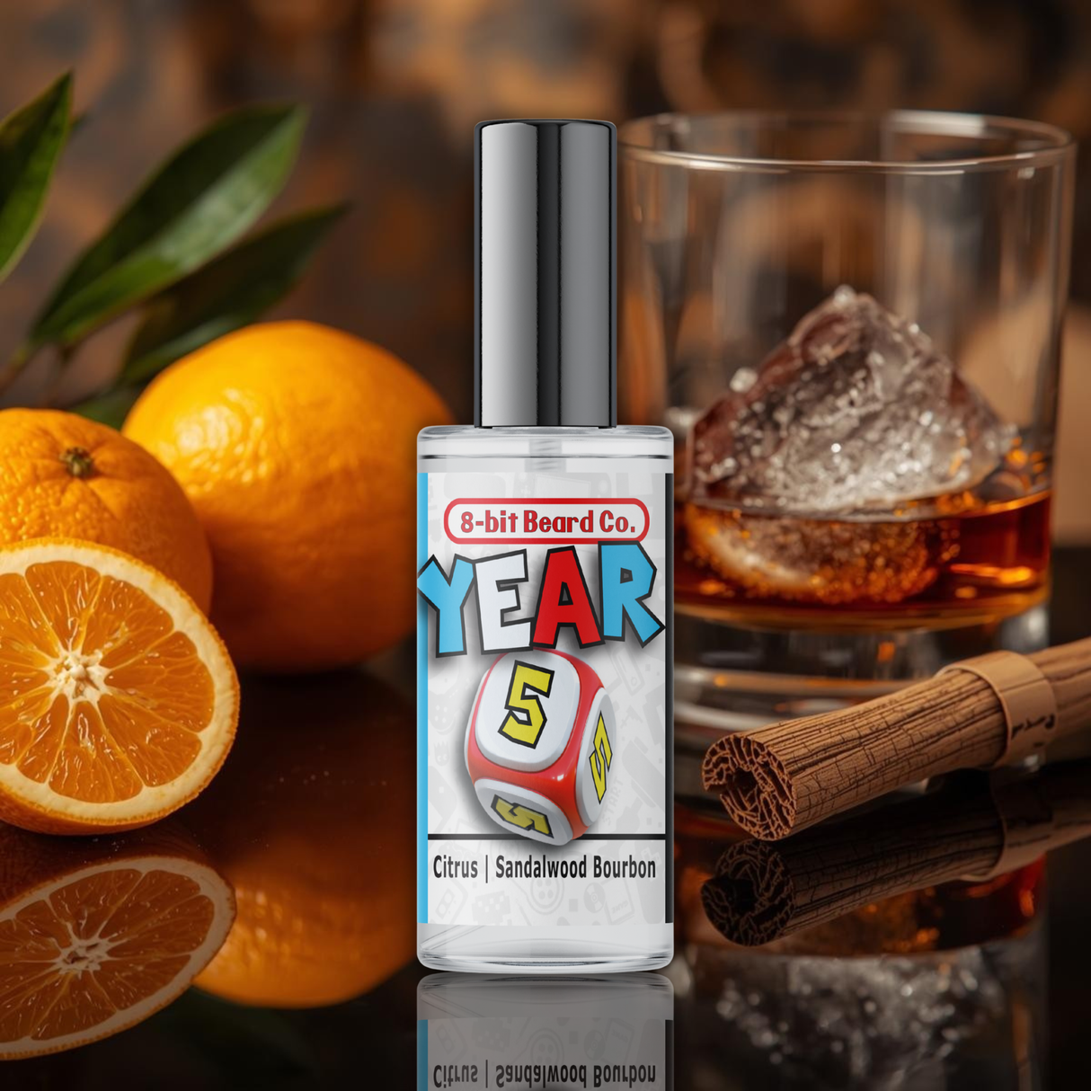 Year 5 | Cologne (Limited) - Citrus Essentials, Sandalwood, Bourbon