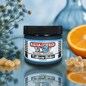 TanZy | Tallow Balm - Blue Tansy, Sweet Orange, Frankincense
