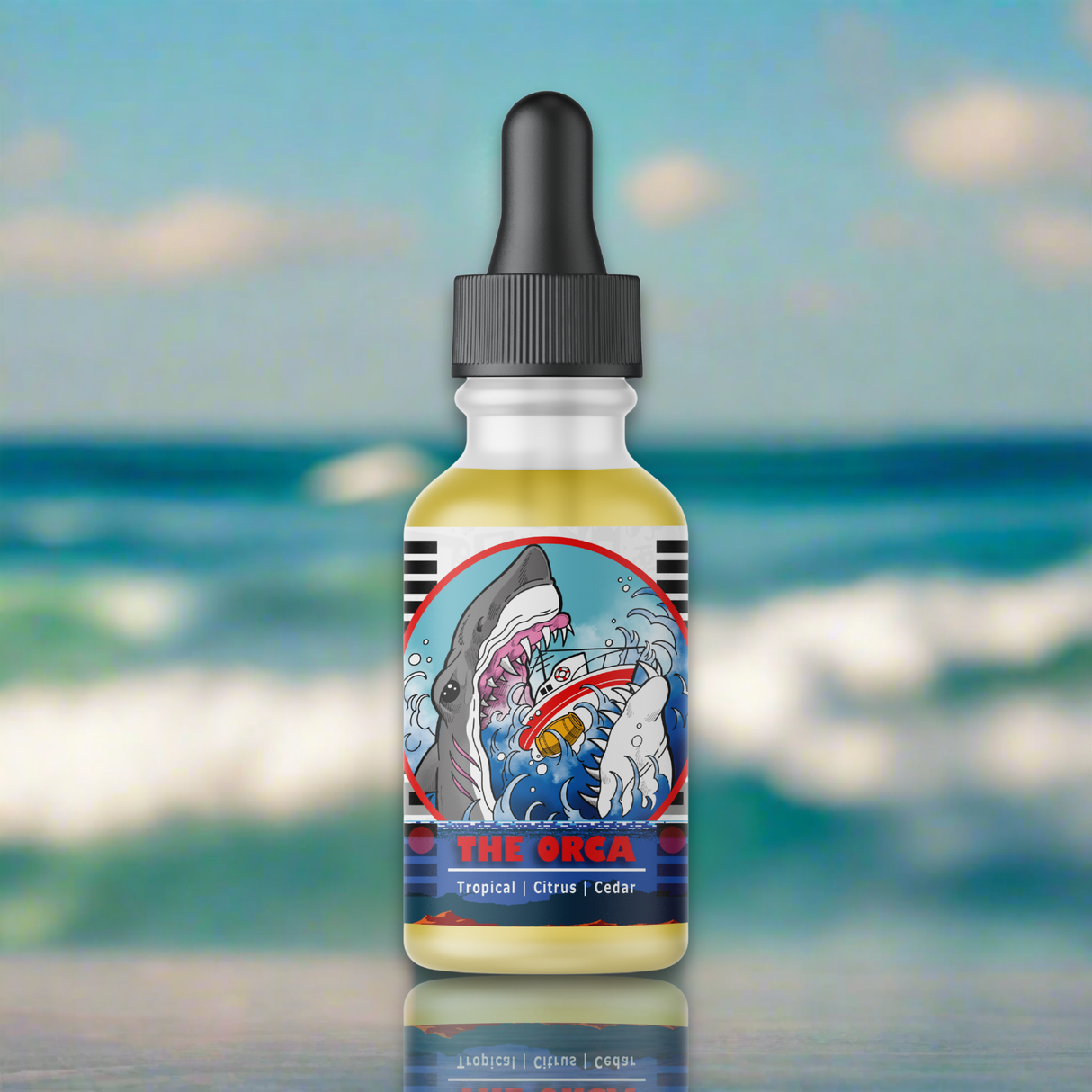 The ORCA | Beard Oil (Limited) - Tropical, Citrus, Cedar