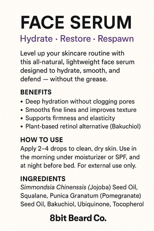 Face Serum | Bakuchiol + CoQ10 Powered