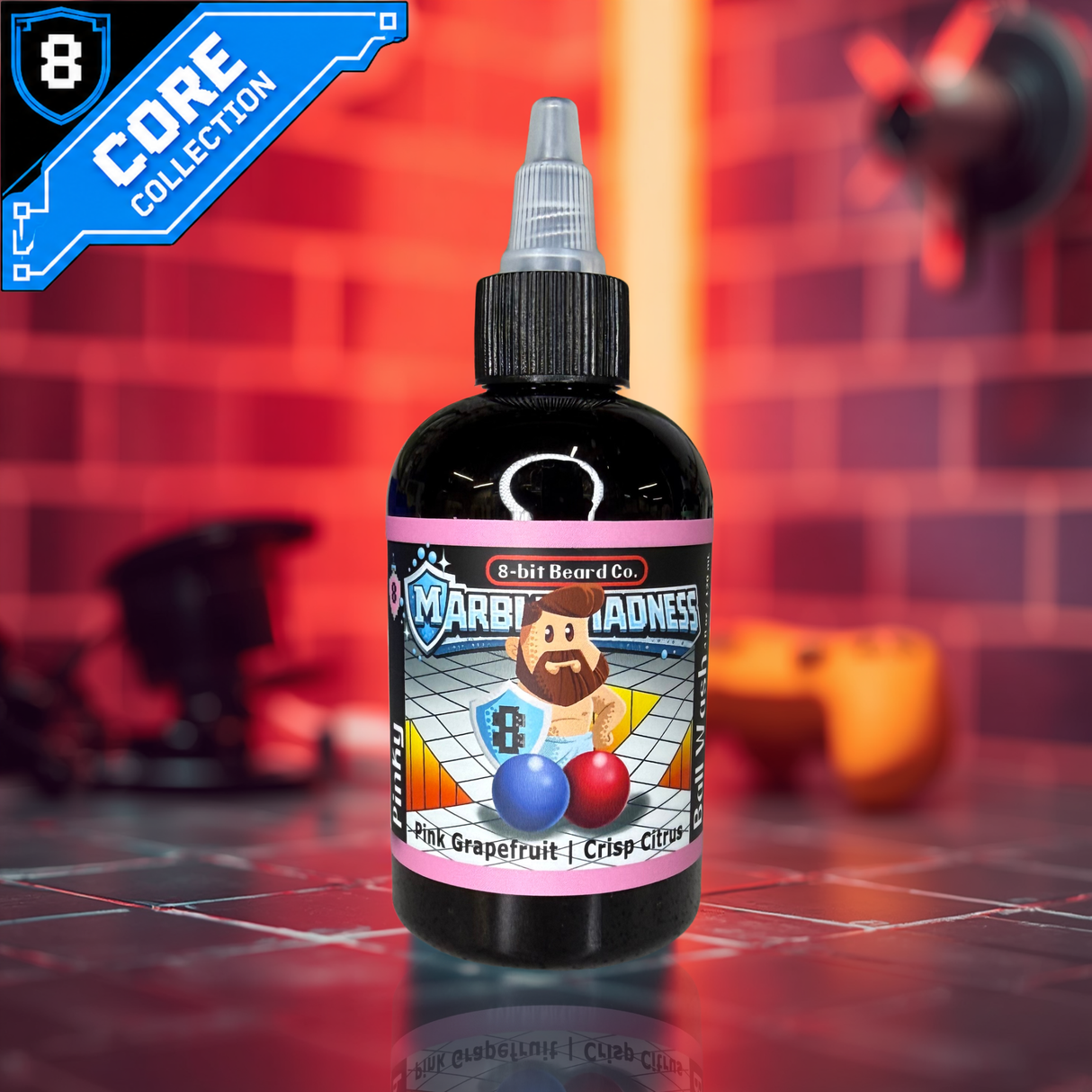 Pinky | Marble Madness Ball Wash - Pink Grapefruit, Sweet Orange, Litsea