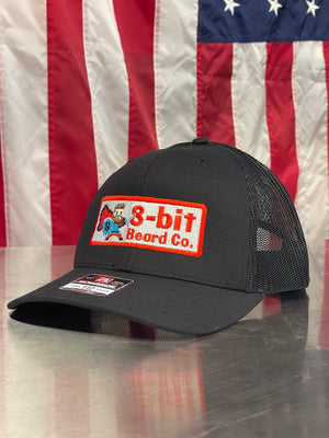 Black/Black Trucker Hat