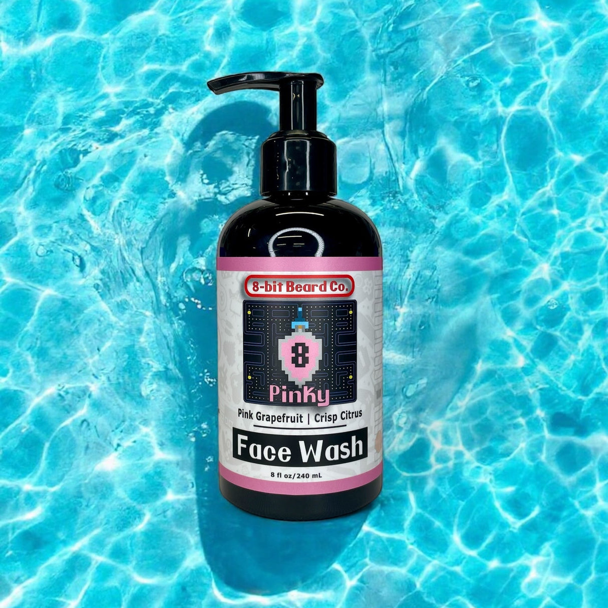 Pinky | Activated Charcoal Face Wash - Bright Pink Grapefruit, Fresh Citrusy Burst