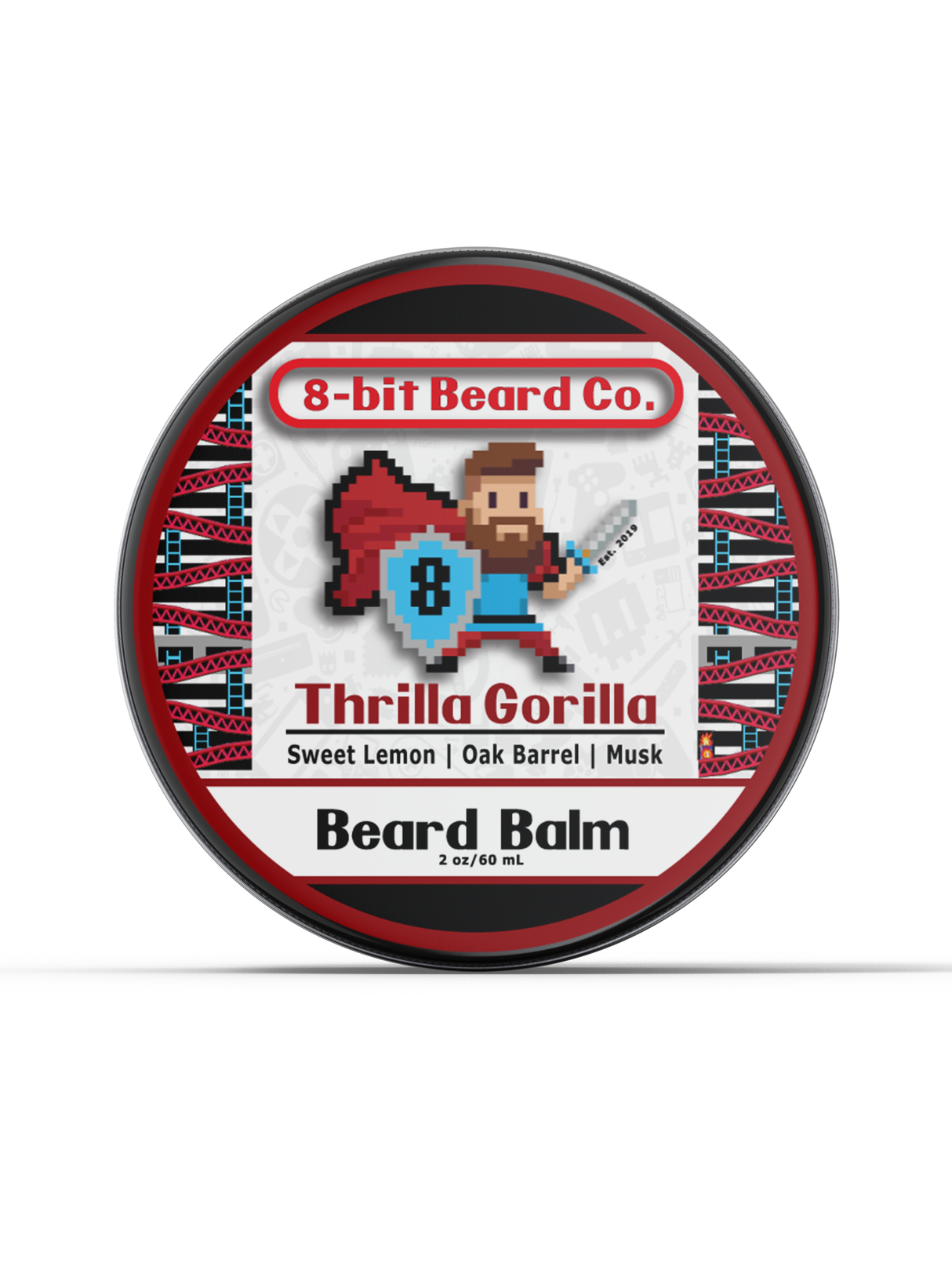 Thrilla Gorilla | Beard Balm - Sweet Lemon, Oak, Musk