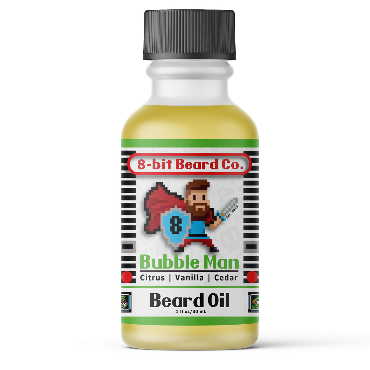 Bubble Man | Beard Oil - Citrus, Vanilla, Cedar