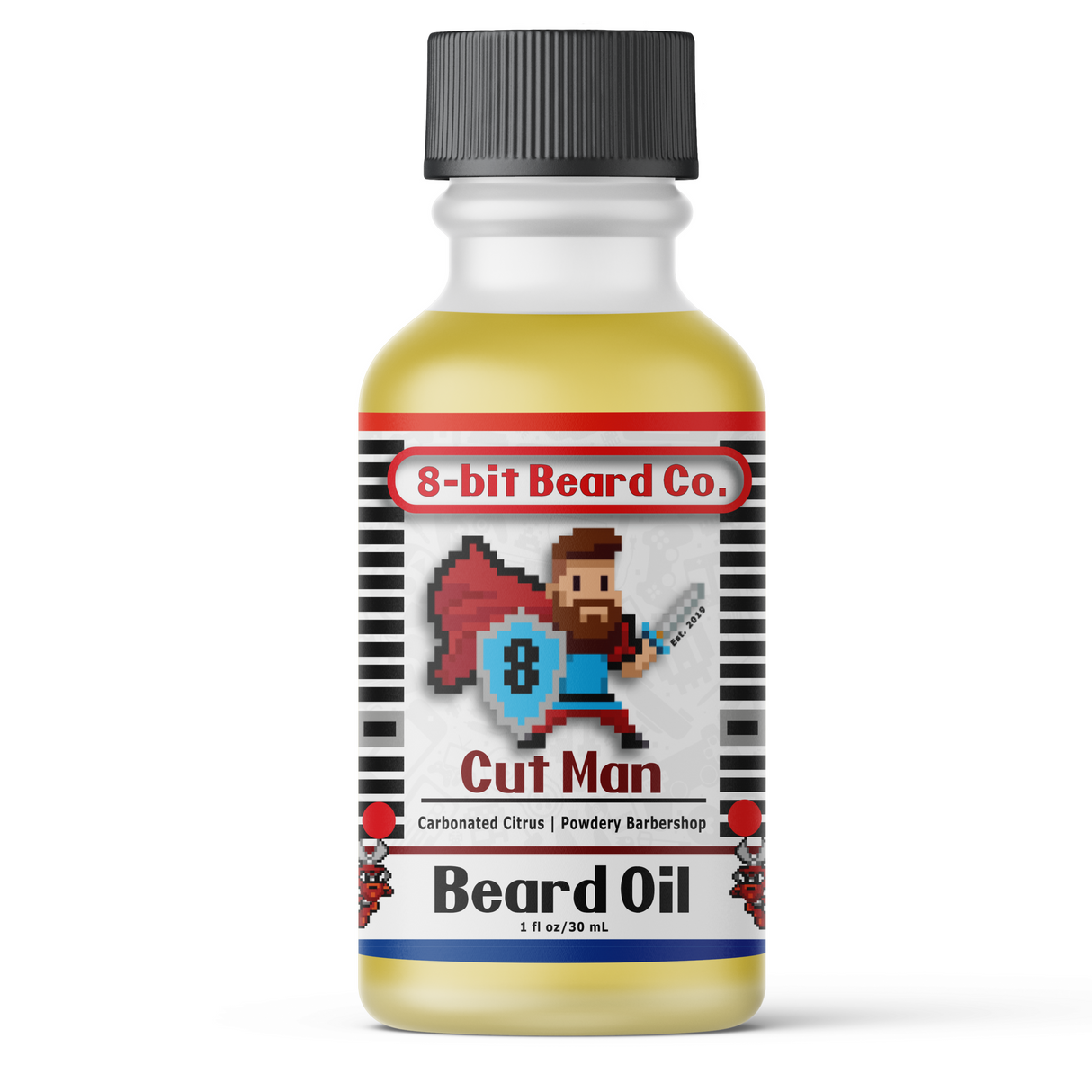 Cut Man | Beard Oil - Carbonated Citrus Barbershop