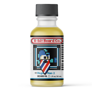 Mega Man 2 | Beard Oil - Crisp Barbershop, Cool Mint, Musk