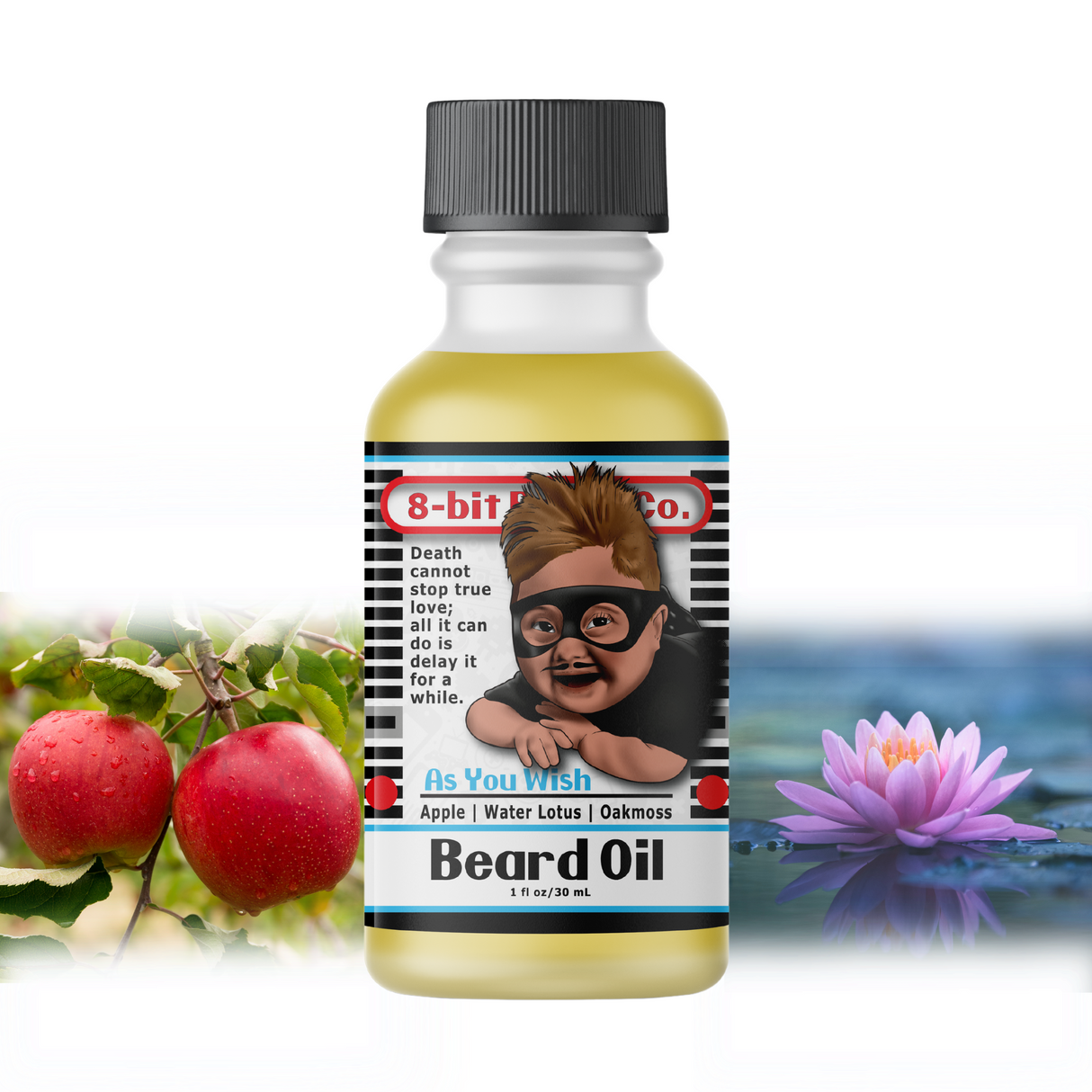 As You Wish | Beard Oil (Charity/Limited) - Apple, Water Lotus, Oakmoss