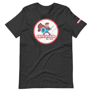 8bit Tee | Front Large Circle Logo w/ sleeve logo